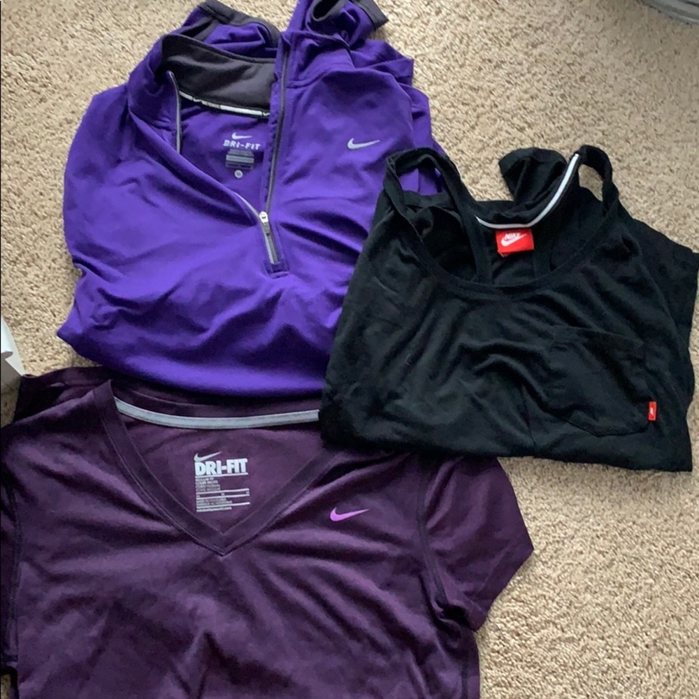 Bundle of three Nike Workout clothes